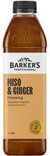 Load image into Gallery viewer, Barker's Professional Miso &amp; Ginger Dressing 1L
