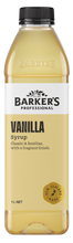 Load image into Gallery viewer, Barker's Professional Vanilla Syrup 1L
