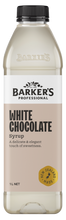 Load image into Gallery viewer, Barker's Professional White Chocolate Syrup 1L

