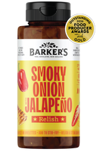 Load image into Gallery viewer, Smoky Onion with Jalapeño Squeezy Relish 270g
