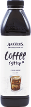 Load image into Gallery viewer, Barker's Professional Cold Brew Syrup 1L
