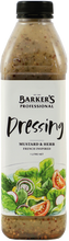 Load image into Gallery viewer, Barker's Professional Mustard &amp; Herb Dressing 1L
